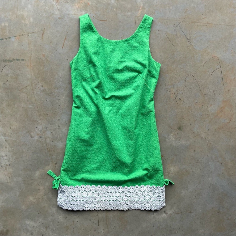 Lilly Pulitzer Jubilee Collection Lace Trim Dress